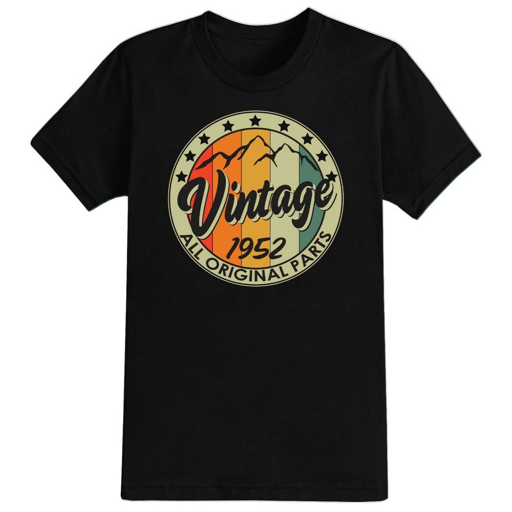 Mens 70Th Birthday T-Tshirt Vintage Mountain 1952 2022 ผู้ชาย 70 ปี