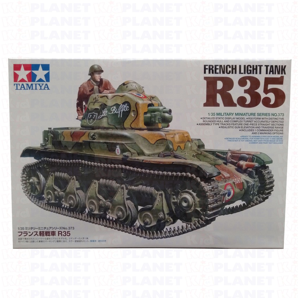 35373 Tamiya Model 1/35 French Light Tank R35