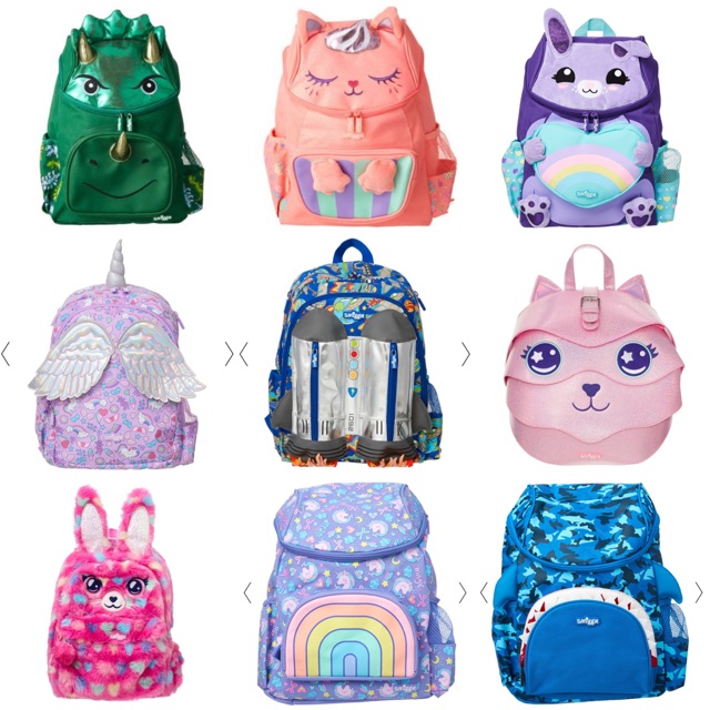 Smiggle สมิกเกิล 🌸 เป้ 14นิ้ว junior backpack ของแท้นำเข้า