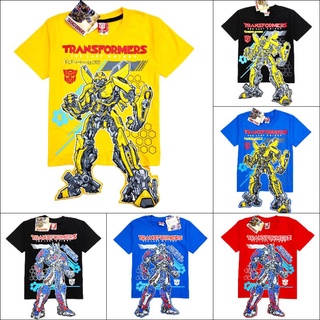 เสื้อยืดเด็ก ทรานส์ฟอร์เมอร์ Transformers (สินค้าลิขสิทธิ์)