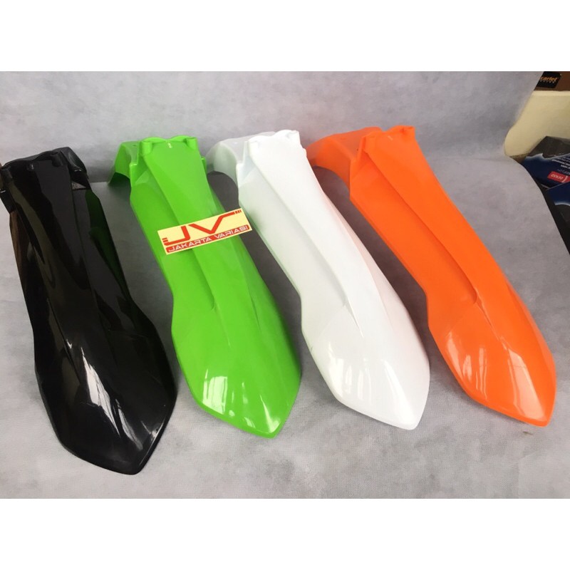 KTM 85 หกวัน บังโคลนหน้า supermoto | บังโคลนหน้า supermoto klx, crf, wr 150 รุ่น ktm 85