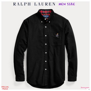 RALPH LAUREN CLASSIC FIT BEAR OXFORD SHIRT ( MEN SIZE )