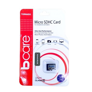 Bcare Memory Micro SDHC Card การ์ดหน่วยความจํา 8 / 16 / 32 / 64 / 128 GB