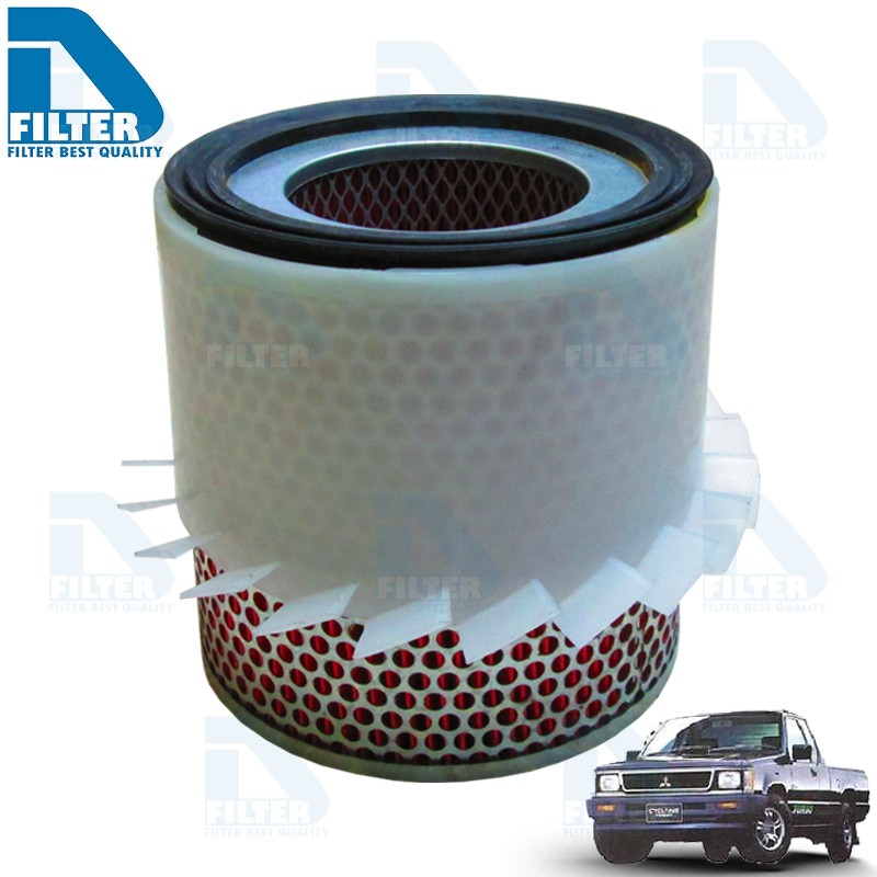กรองอากาศ Mitsubishi มิตซูบิชิ Cyclone ไซโคลน (เครื่อง 2.5) By D Filter (ไส้กรองอากาศ) (DA035B)