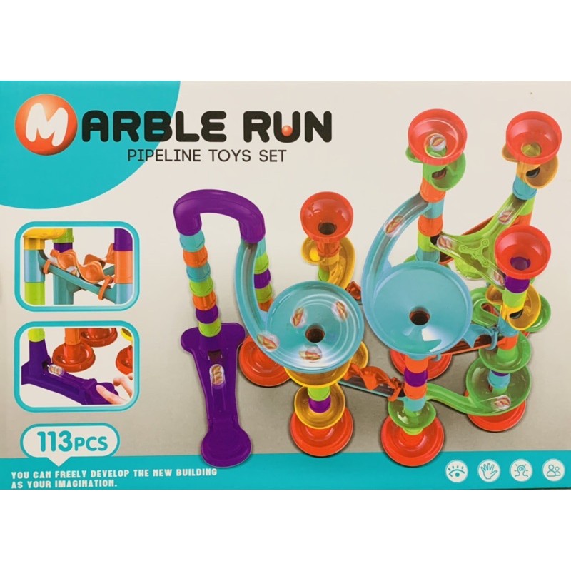 mable run รางลูกแก้ว113pcs