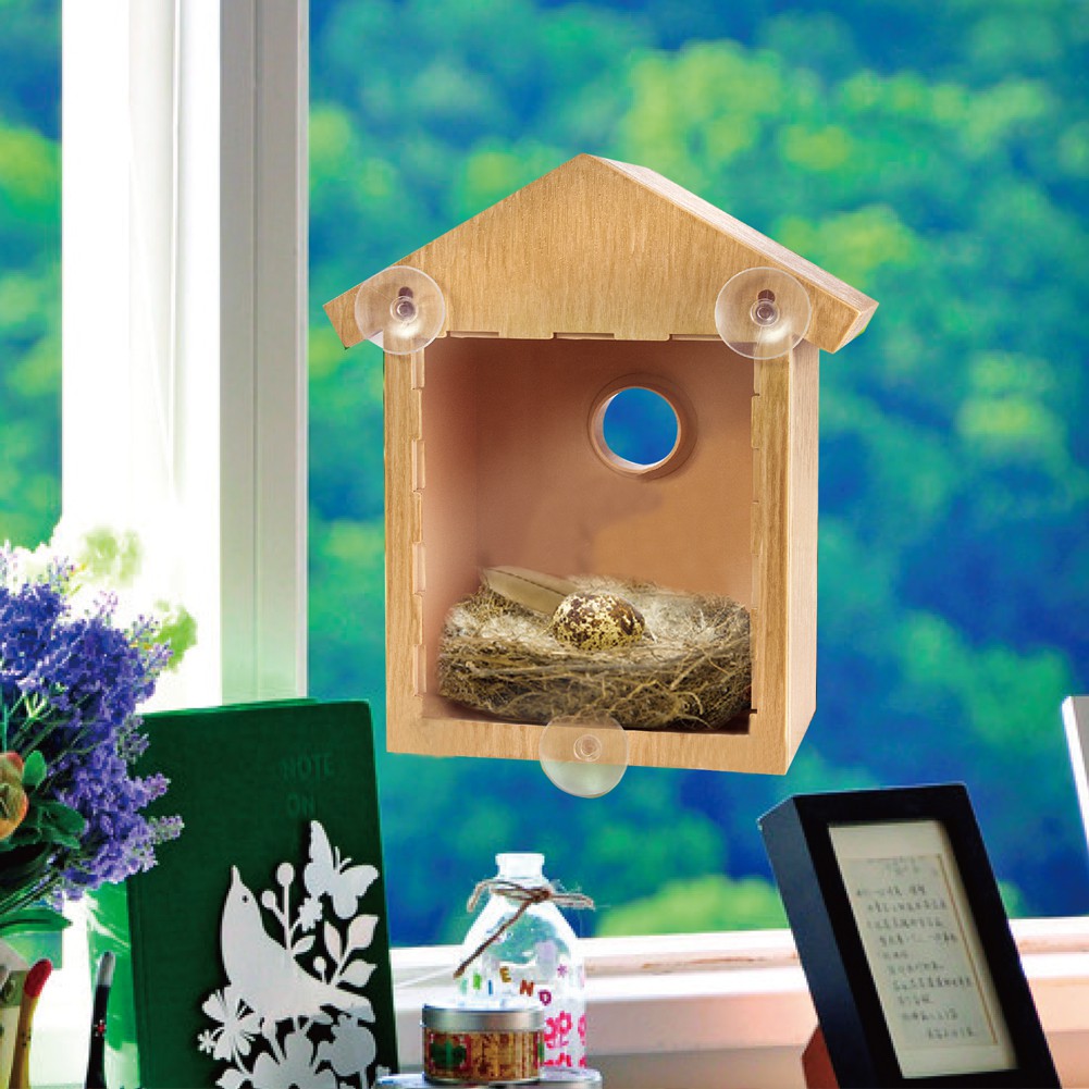 Bird Feeder Exquisite Outdoor Bird Nest Feeder With Suction Cup