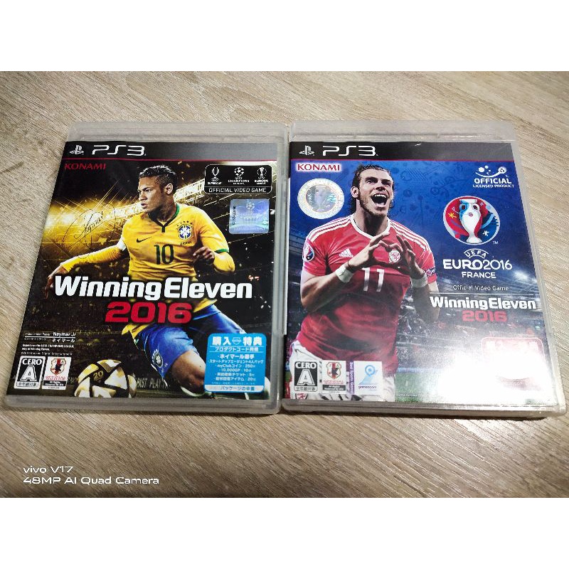 Sony Playstation 3 Ps3 แผ่นเกมส์ฟุตบอล Winning Eleven 2016