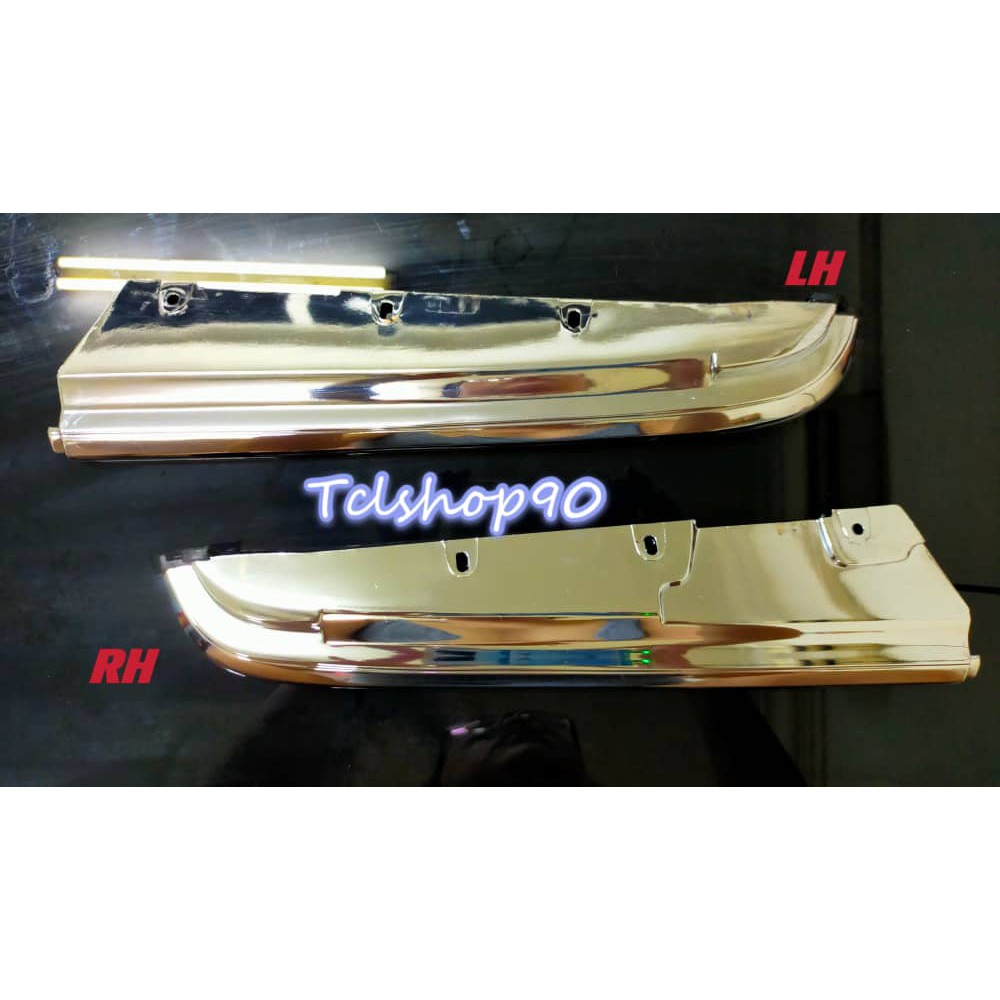 NISSAN SUNNY B11 1985 EXTRA2 HEAD LAMP UPPER CHROME MOLDING COVER