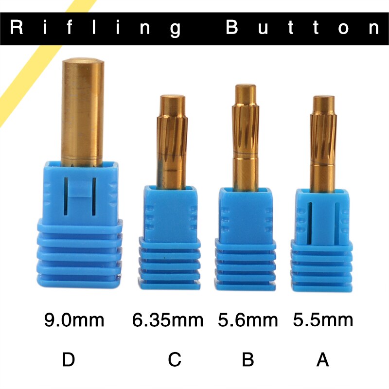 Rifling Button 5 . 5 มม . 5 . 6 มม . 6 . 35 มม . 9 . 0 มม . 12 Flutes อุปกรณ์เสริมเครื่องมือสําหรับซ