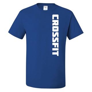 เสื้อยืด พิมพ์ลายการ์ตูน Crossfit 50 50 Poly Or Triblend สําหรับออกกําลังกาย เพาะกาย