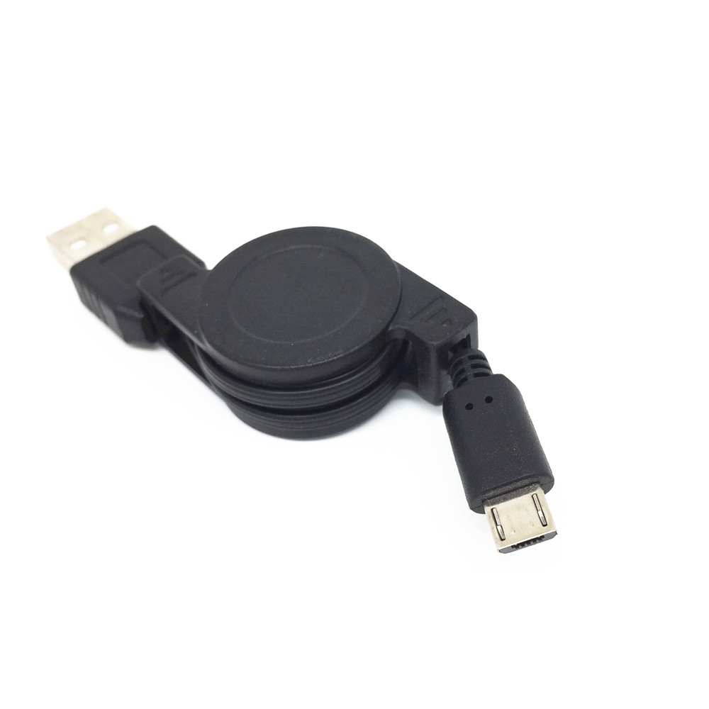 Retractable Micro USB Data Sync Charger สําหรับ Htc 8X Z560E One S T329W T528D A310E Explorer X315E 