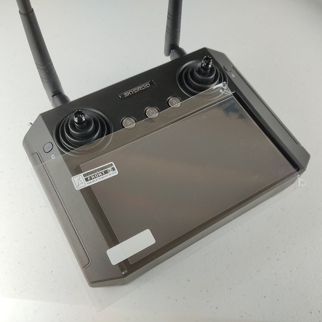 ฟิลม์กันรอยหน้าจอ วิทยุ โดรนเกษตร SKYDROID H12 แบบธรรมดา แถมอุปกรณ์ทำความสะอาดก่อนติดตั้ง ราคา ถูกที่สุด ดีลบีเคเค แกลเลอรีภาพที่ 5