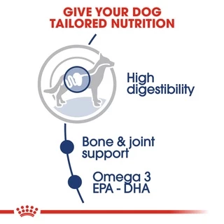 [PETClub] Royal Canin Maxi Adult Gravy Pouch [140g. ยกกล่อง 10 ซอง]