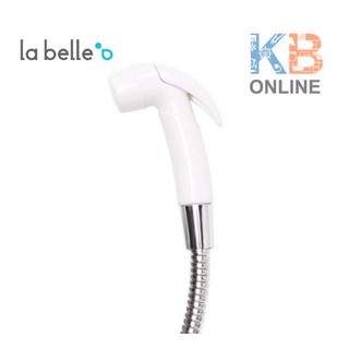 LABELLE LB3008 สายฉีดชำระครบชุด ขาว-โครเมี่ยม Rinsing Spray Set (White-Chrome) LB3008