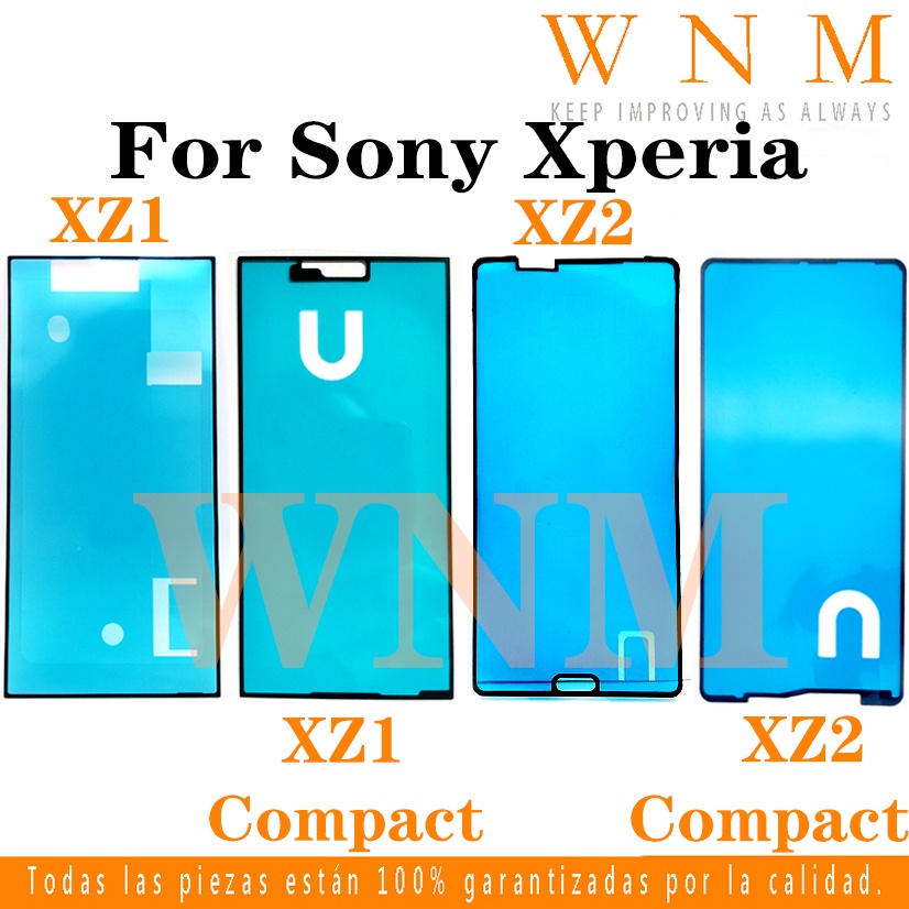 สติกเกอร์ LCD กาวสําหรับ SONY Xperia XZ1 XZ2 Compact Mini / G8441 G8442 H8216 H8324 จอแสดงผล LCD Touch กรอบด้านหน้าสติกเกอร์กาวเทปกาวอุปกรณ์เสริม