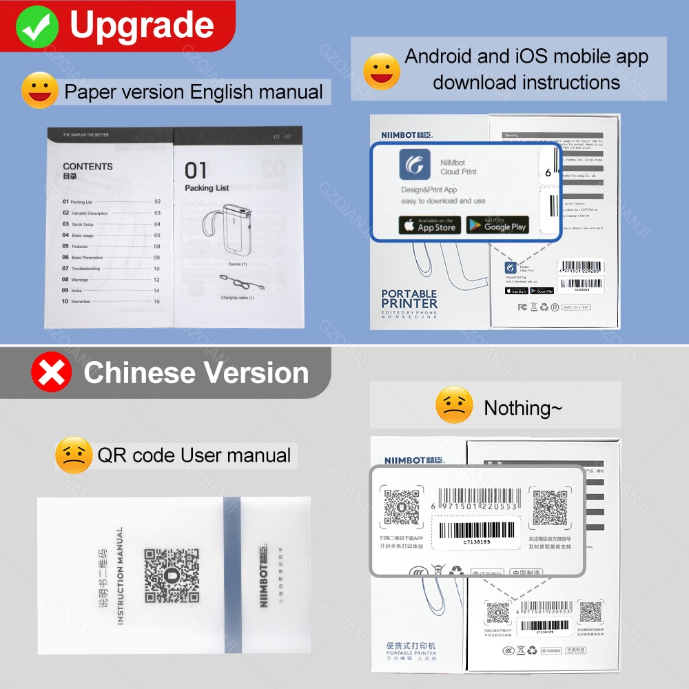 niimbot printer instructions