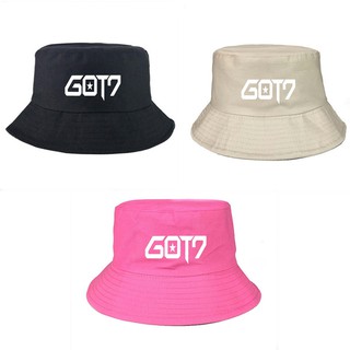 หมวกผ้าฝ้ายพิมพ์ลาย KPOP GOT 7 spring and summer สำหรับผู้ใหญ่