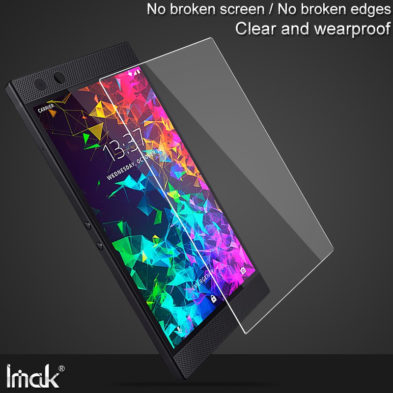 ฟิล์มกันรอยหน้าจอสำหรับ Razer Phone 2 อ่อนนุ่มป้องกันหน้าจอฟิล์มกันระเบิด Razer2 ด้านหน้าอ่อนนุ่มนาโ