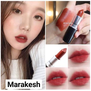 MAC Lipstick​ สีMarakesh ลิปโทนฮิตสีแดงอิฐ💄💕