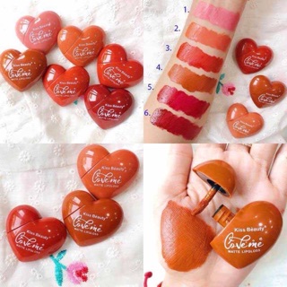 ลิปจุ่ม KIss Beauty Love Me Lip Gloss 8ml