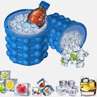 ถังน้ำแข็งซิลิโคน Silicone ice bucket ถังน้ำแข็งมหัศจรรย์ ถังมินิ**พร้อมส่ง**