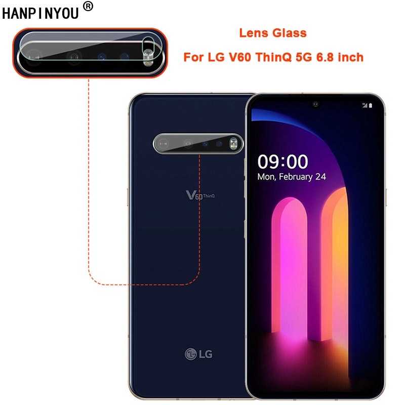 สําหรับ LG V60 V50 V40 ThinQ 5G Stylo 6 Clear Ultra Slim กลับกล้องเลนส์ Protector ฟิล์มกระจกนิรภัยนุ่ม