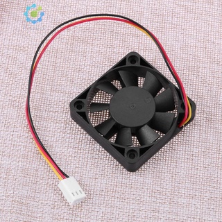 พัดลมระบายความร้อนฮีทซิงค์ Dc 12V Brushless Fan 3 Pin Cpu 50 มม. 10 มม. สําหรับคอมพิวเตอร์พีซี