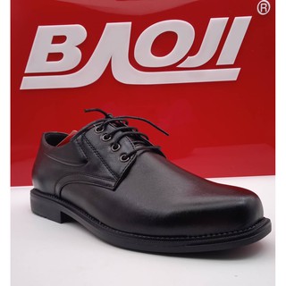 ราคา[หัวกลม มน กว้าง เท้าอูม หนา เท้าบาน แบ ใส่สบาย] BAOJI บาโอจิ รองเท้าหนังผู้ชาย รองเท้าคัทชูผู้ชาย BJ8002