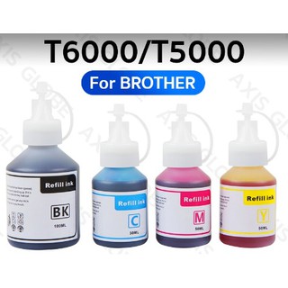 Brother BT-6000BK / BT-5000 C,M,Y หมึกเทียบเท่า ครบชุด 4สี