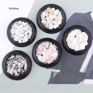 Hlby❧หินเลื่อม ขนาดเล็ก หลากสี สําหรับตกแต่งเล็บ DIY