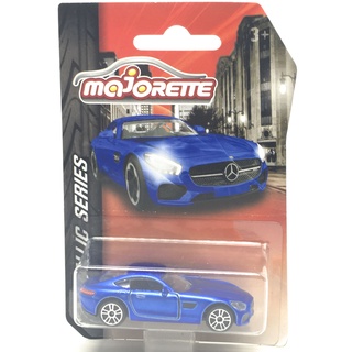 Majorette Mercedes Benz AMG GT - Metallic Series - Metallic Dark Blue /Wheels D5S /scale 1/60 (3 inches) Long Package