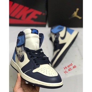 Nike Air Jordan 1 Retro High (size40-45) Navy Blue