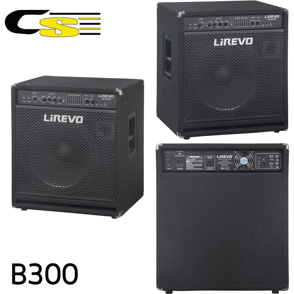 Lirevo Bass Amp แอมป์เบส ปรับความถี่ได้ รุ่น B10 B20 B40 B80 B150 B300 