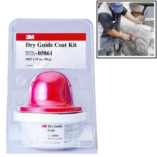 3M 05861 ผงถ่านตลับเช็คคลื่น งานสี Dry Guide Coat Cartridge and Applicator Kit