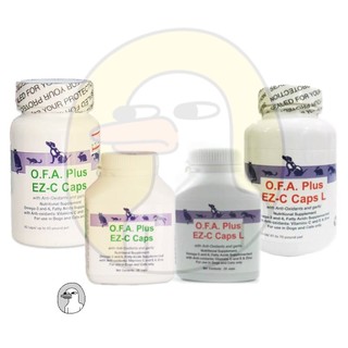 OFA Plus EZ-C อาหารเสริมบำรุงขน สุนัข-แมว (กระปุกเล็ก 20 เม็ดและ60เม็ด)