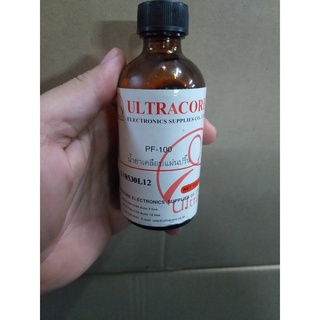 น้ำยาเคลือบแผ่นปริ้นท์ PCBรุ่น PF-100 ยี่ห้อ ULTRACORE (อัลตราคอร์) ปริมาตร 100 cc.