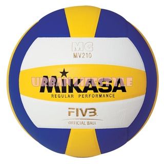 Mikasa มิกาซ่า ลูกวอลเลย์บอล เบอร์ 5 รุ่น MV210 สีน้ำเงิน-เหลือง วอลเล่ย์บอล ลูกวอลเลย์ ลูกวอลเล่ย์ Volleyball