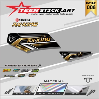 Striping RX KING - STRIPING HOLOGRAM CRHOME รูปแบบการเปลี่ยนแปลงของ YAMAHA RX KING ใหม่ล่าสุด 008