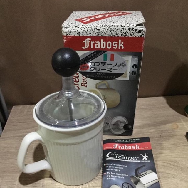 แก้วตีฟองนม Frabosk Italy | Shopee Thailand