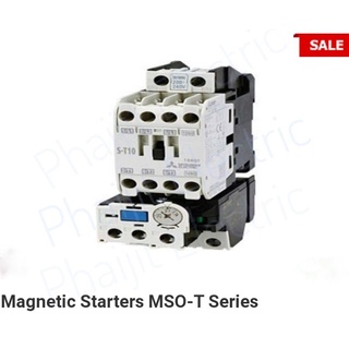 ชุดแมคเนติคพร้อมโอเวอร์โหลด MSO-T20 Mitsu AC220-240V Contactors Motor Starter