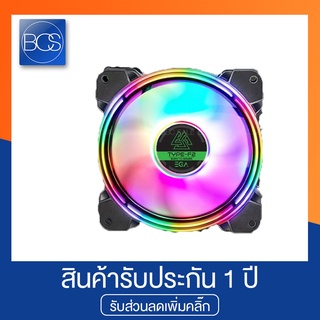 EGA TYPE F2 RGB Cooling FAN พัดลมสำหรับเคสคอมพิวเตอร์