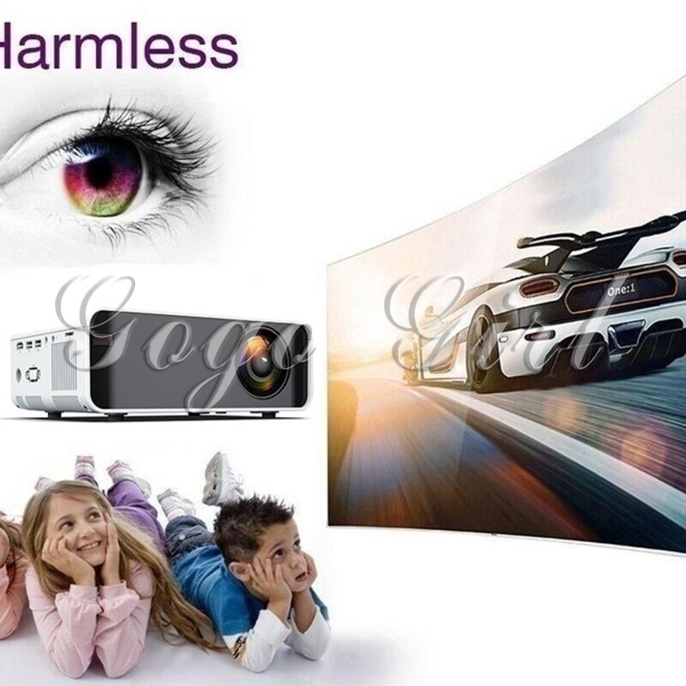 Gogo LCD Projector HDMI/AV/USB/TF/VGA Home Theater Projector Smart ...