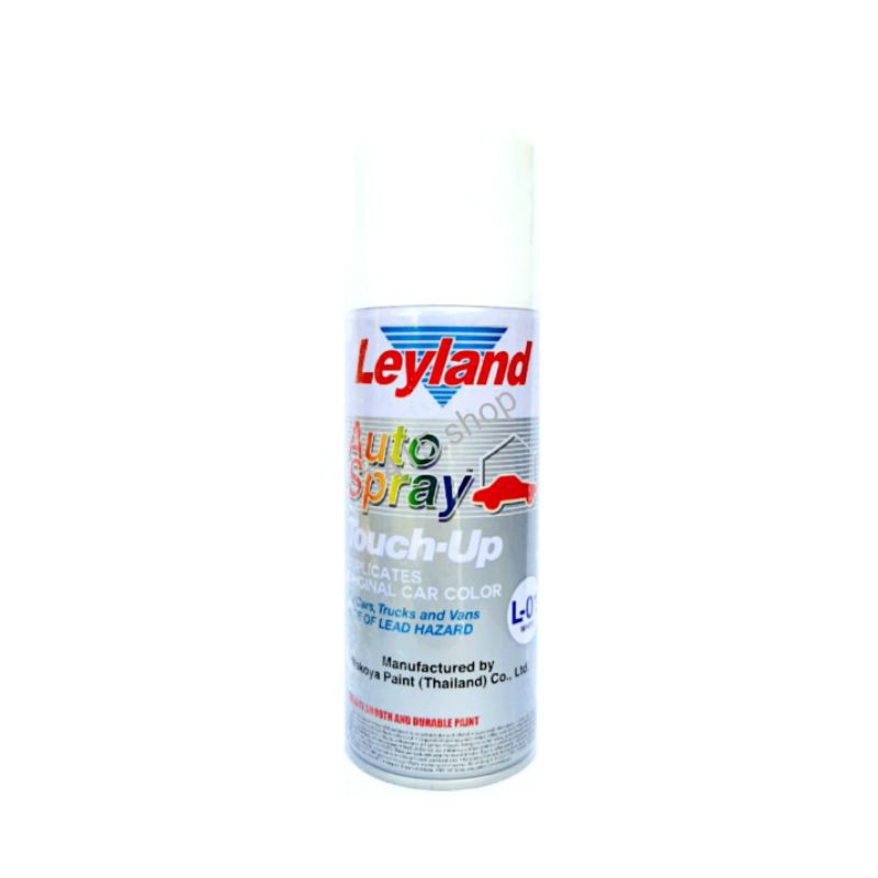 สีสเปรย์ เลย์แลนด์ (สีขาว)L-01 Leyland Auto Spray