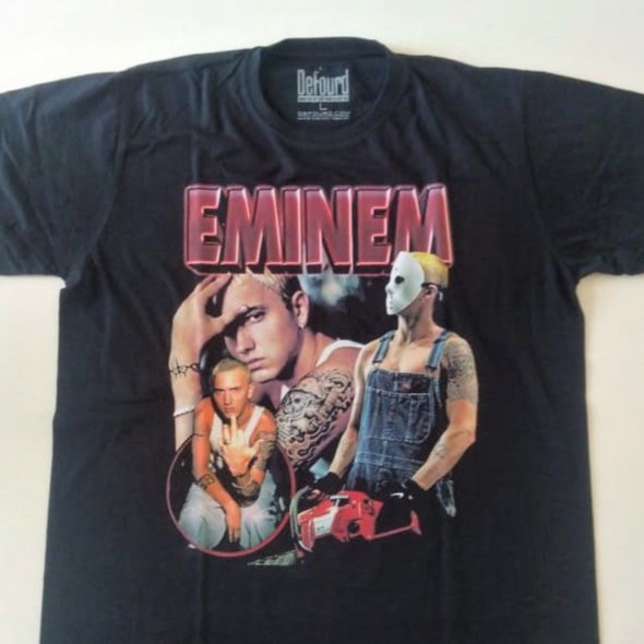 Eminem VINTAGE TEE BOOTLEG TEE TSHIRT BULITUP