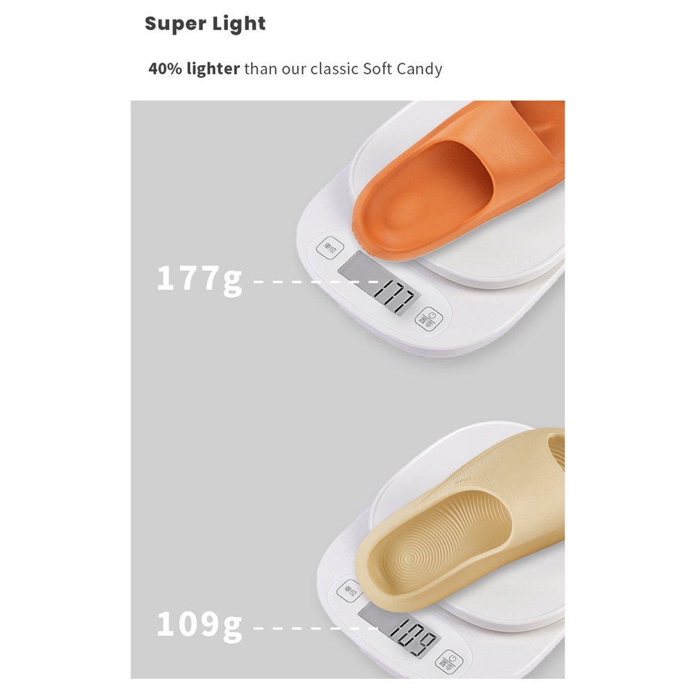 Posee 38° 100g SuperLight&Soft Slim Type Peep Toe 2022 Surfing 4cm รองเท้านิ่มเหมือนเหยียบขี้ รองเท้านิ่ม รองเท้าแตะลําลอง สําหรับสตรี กันลื่น สีลูกกวาด หมาะกับฤดูร้อน รองเท้าแตะพื้นนิ่ม ลําลอง สําหรับสตรี กันลื่น รองเท้านุ่ม รองเท้าแตะผู้หญิง PS5818W #2
