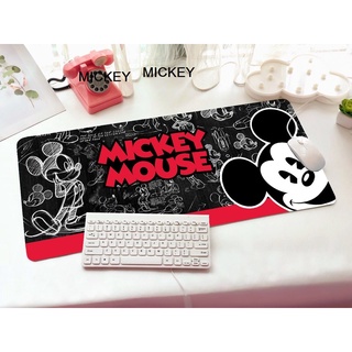 MICKEY MOUSE R แผ่นรอง คีย์บอร์ด รองคีย์บอร์ด keyboard ลาย มิดกึั  MICKEY MOUSE RB ขนาด 30 x 70 cm แผ่นหนานุ่ม MANOPNEST