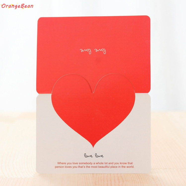 การ์ดอวยพรวันเกิด การ์ดเชิญวันเกิด วันวาเลนไทน์ รูปหัวใจ - รูปที่ 2