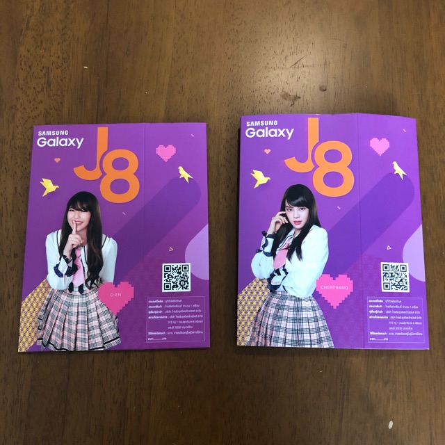 💥ขายโล๊ะ💥Cover กล่องใส่ samsung galaxy J8 x BNK48 ลาย อร และ เฌอปราง orn cherprang