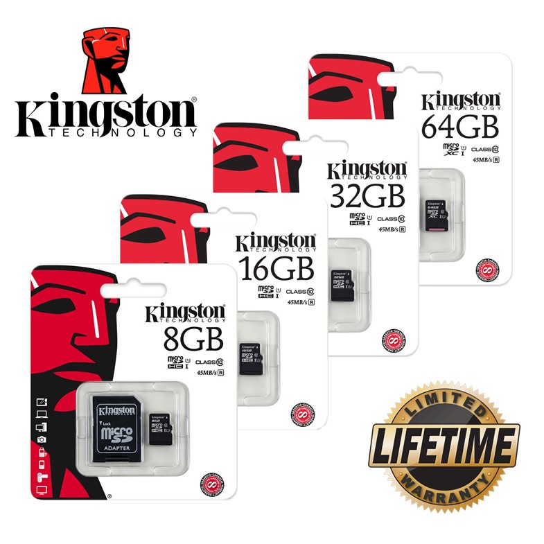 Micro SD Kingston Class 10 (ประกัน Synnex)