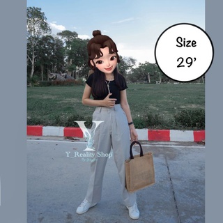 กางเกงทรงลุง ขายาว ทรงสวย Size 29 👖🛍